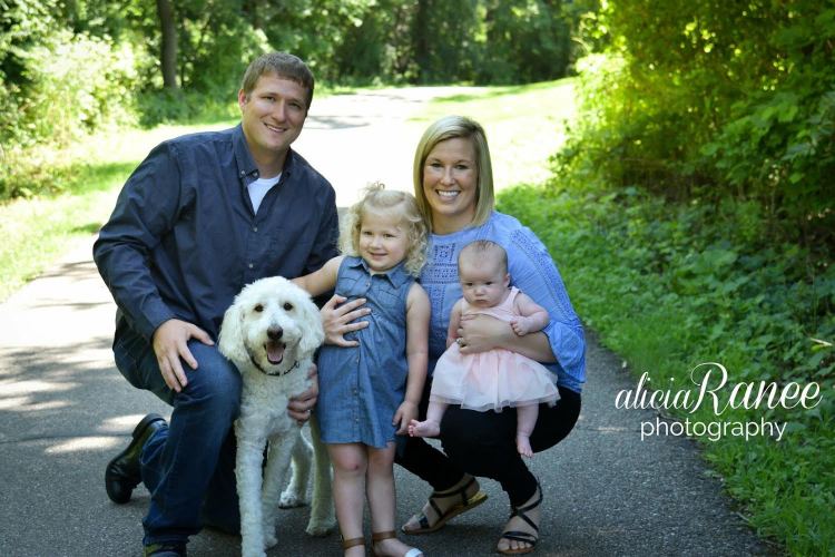 Dr. Amber McCarville and Family